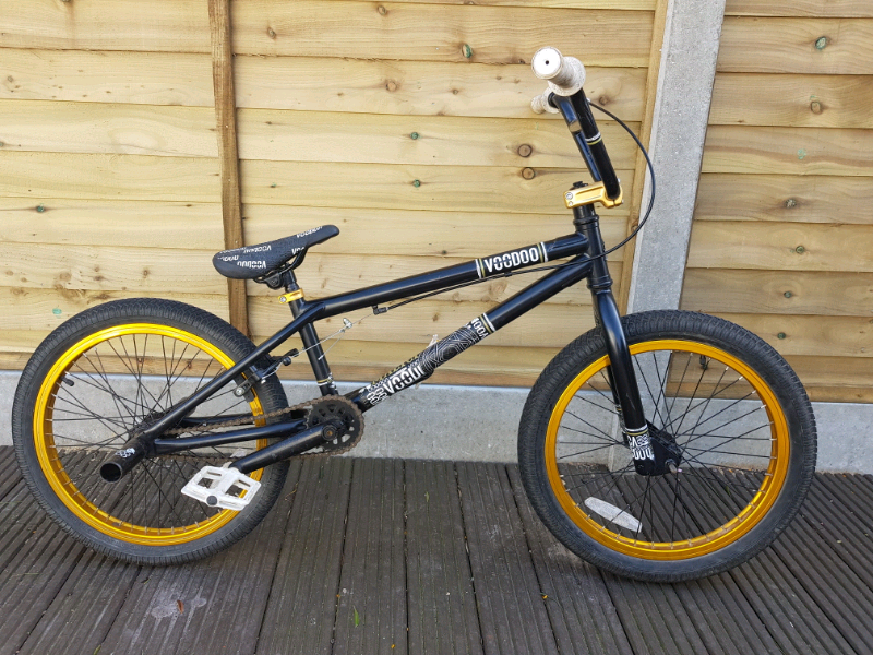 voodoo bmx black and gold